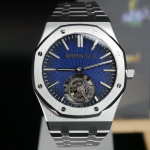 Audemars Piguet 愛彼 皇家橡樹型 飛行陀飛輪自動腕錶 AP 26530ST.OO.1220ST.01