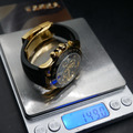 勞力士【配重版】黃金黑面鑽迪通拿矽膠錶帶 Rolex Daytona 116518LN-0046_5