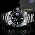 勞力士 格林威治 黑灰圈 三版全鋼皮蛋款 GMT-MASTER II 126710GRNR-0004_1