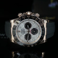勞力士【配重版】玫瑰金隕石面迪通拿矽膠錶帶 Rolex Daytona 116515LN-0055_1