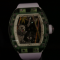 理查德．米勒 RICHARD MILLE  RM26-01 果凍綠圈大熊貓 白錶帶_6