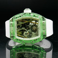 理查德．米勒 RICHARD MILLE  RM26-01 果凍綠圈大熊貓 白錶帶_4