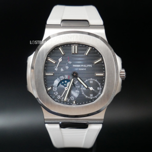 百達翡麗 黑面金鷹 鸚鵡螺RB錶帶 Patek Philippe 5712/1A-001