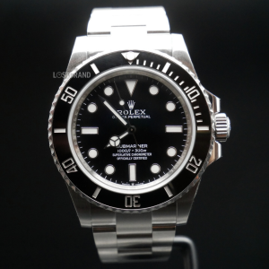 勞力士 Submariner 無曆黑水鬼 124060