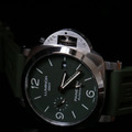 PANERAI 沛納海 Luminor Marina PAM01356 翡翠綠色腕錶_7