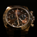 勞力士 Daytona 永恆玫瑰金迪通拿 巧克力面盤 126505_4