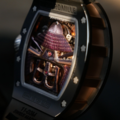 理查德．米勒 陀飛輪限量黑武士 黑色矽膠錶帶 RICHARD MILLE RM47_6