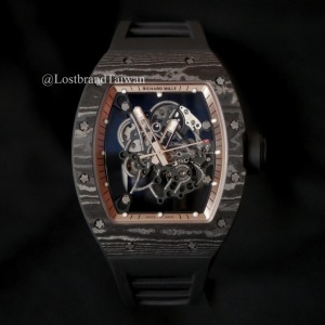 理查德．米勒 Bubba Watson鏤空玫瑰黑金碳纖維 RICHARD MILLE  RM055