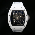 理查德．米勒 Bubba Watson鏤空白錶帶 RICHARD MILLE  RM055