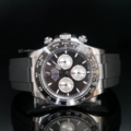 勞力士【配重版】白金黑面迪通拿矽膠錶帶 Rolex Daytona 126519LN-0002_4
