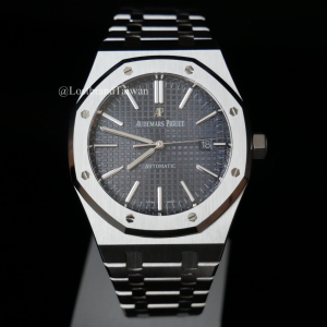 愛彼 皇家橡樹 深藍面鋼錶帶 AUDEMARS PIGUET  15400ST.OO.1220ST.02