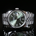 勞力士 36薄荷綠面圓拱形錶圈日誌 Rolex Datejust 126200_3
