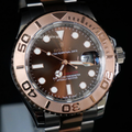 勞力士 37棕面玫瑰金圈遊艇 Rolex Yacht-Master 268621-0003_1