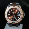 勞力士 40棕面玫瑰金圈遊艇 Rolex Yacht-Master 126621