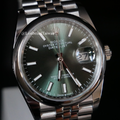 勞力士 36薄荷綠面圓拱形錶圈日誌 Rolex Datejust 126200_1