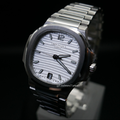 百達翡麗 Patek Philippe 波浪條文銀白色面盤 NAUTILUS 7118/1A-010_3