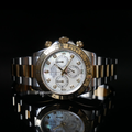 勞力士【配重版】 Daytona 半金帶鑽貝母面迪迪通拿116503_1