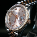 勞力士 36夕陽橘羅馬文字帶鑽圈日誌 Rolex Datejust 126281RBR-0002_2