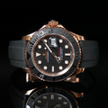 勞力士 40玫瑰金遊艇矽膠錶帶 Rolex Yacht-Master 116655_5