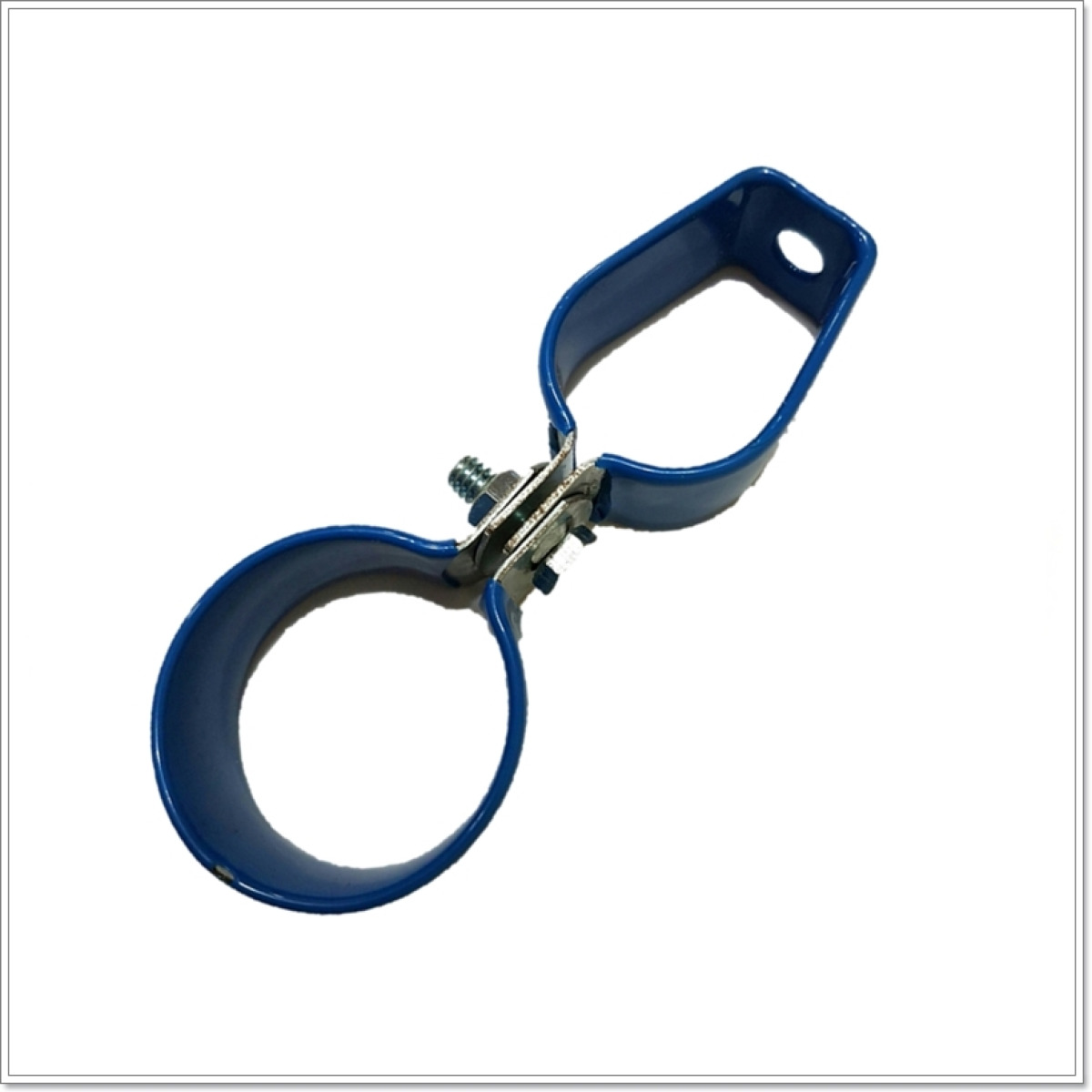 子母管束 Double swivel pipe clamp 冠宏國際事業有限公司一體成型絕緣被覆管材吊架吊掛系統設計製造訂製