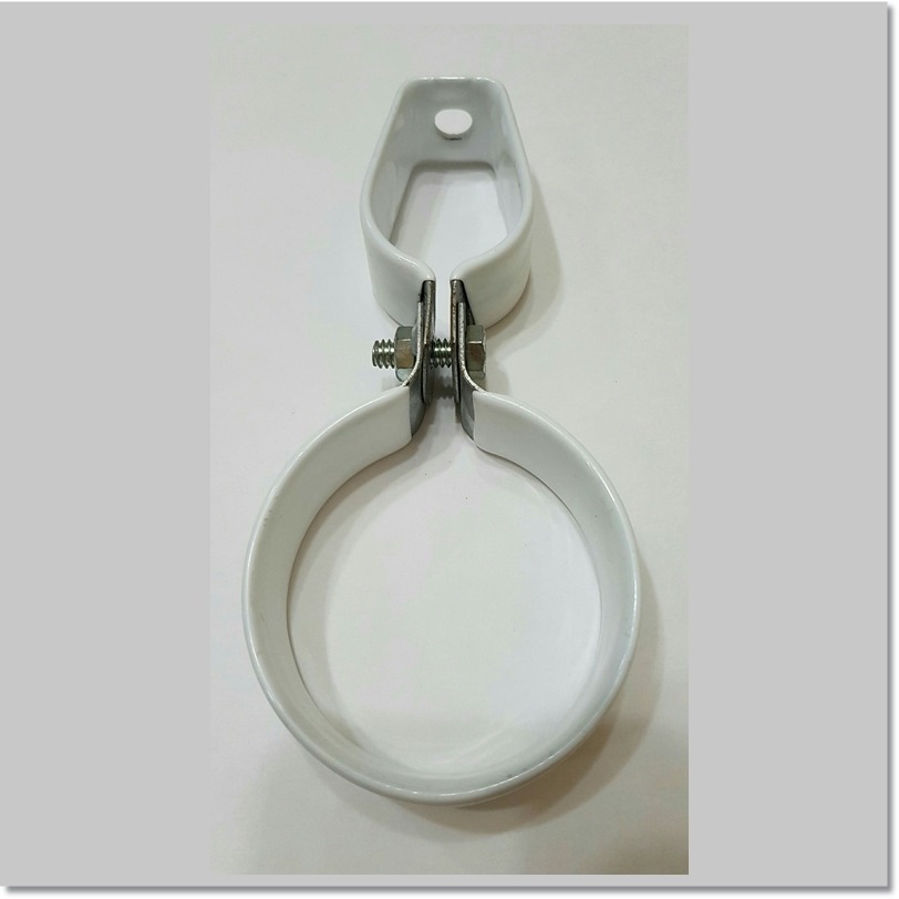 子母管束 Double swivel pipe clamp 冠宏國際事業有限公司一體成型絕緣被覆管材吊架吊掛系統設計製造訂製