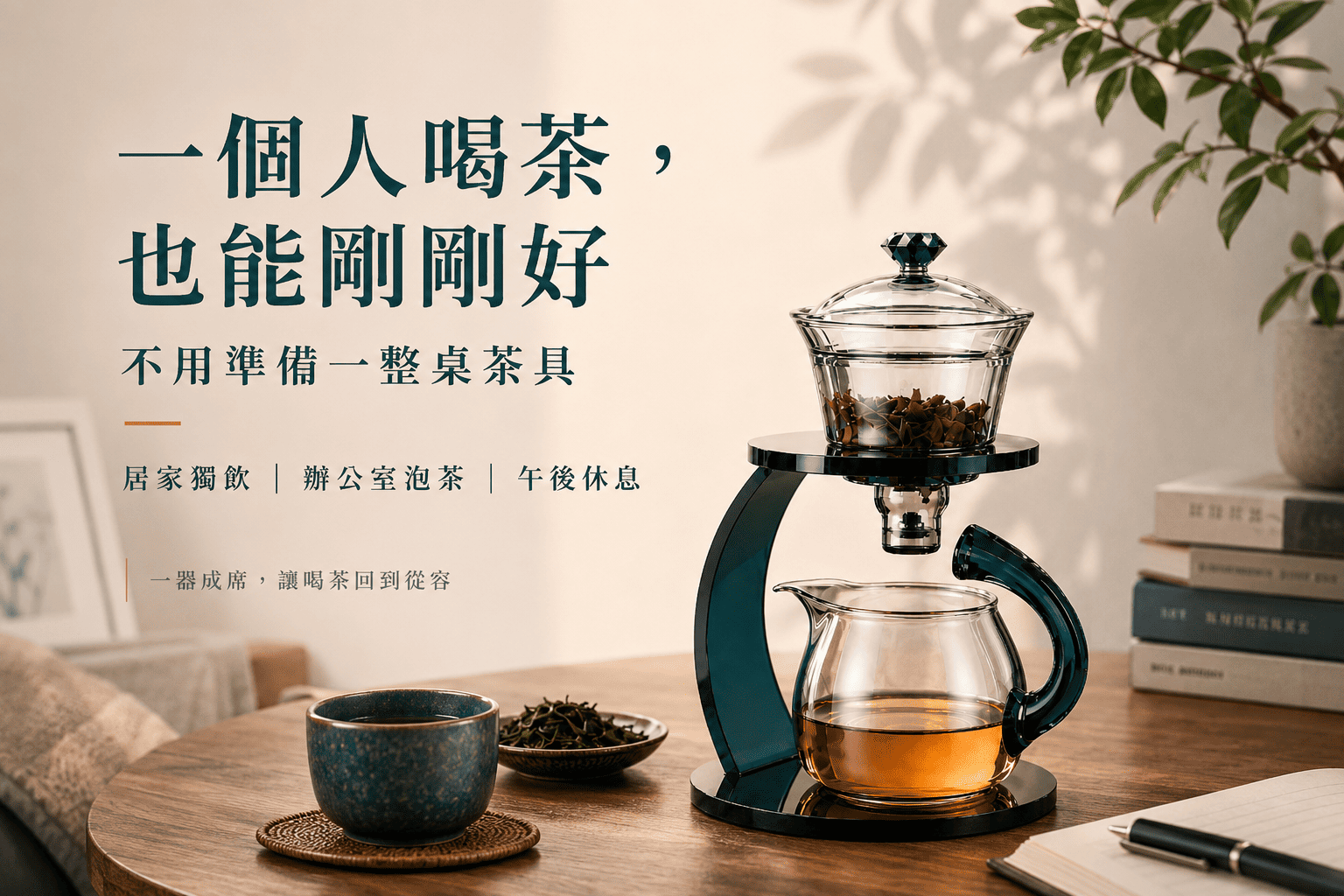 泡茶器怎麼挑選？磁吸自動出水玻璃泡茶組推薦與挑選重點