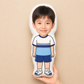 [客製] 超可愛 客制化制服 插畫抱枕 畢業禮物_1