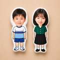 [客製] 超可愛 客制化制服 插畫抱枕 畢業禮物