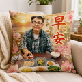 [客製] 好好笑長輩圖抱枕 父親節禮物