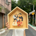 [客製] 插畫 情侶/家人/寵物插畫相框
