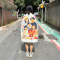 [客製] Apple歡樂插畫小毛毯_2