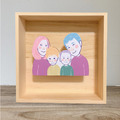 [客製] Cola系列客製插畫: 情侶/家人/寵物插畫相框_8