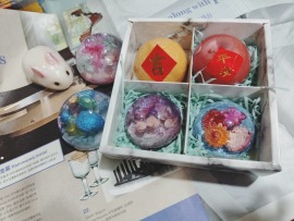 年節禮盒 艾草粽子皂 蘋果沐浴皂 御守保安康 橘子沐浴皂 馬卡龍沐浴皂