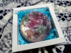 超大水晶球140克日本胺基酸寶石皂 弱酸性 晶瑩透亮吸睛又好洗好用 送禮自用的好選擇 保濕溫俱潔淨力