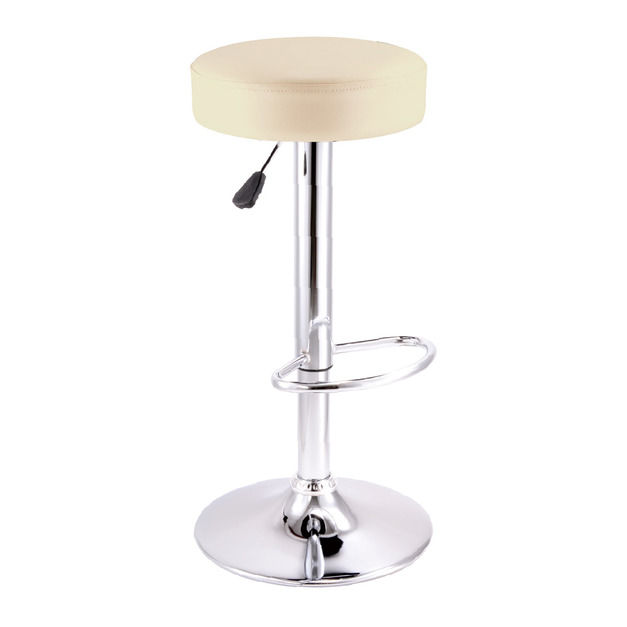 加厚吧檯椅 80cm高 灰色 圓盤腳