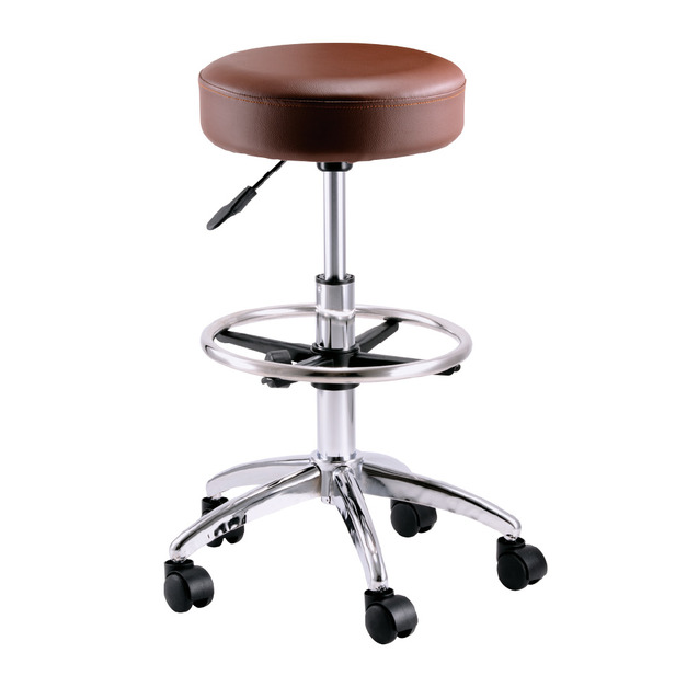 加厚吧檯椅 71cm高 咖啡 五爪金屬腳