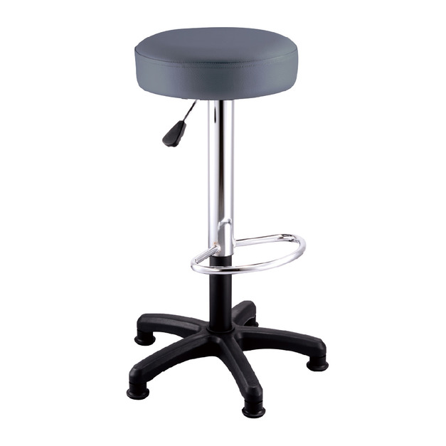 加厚吧檯椅 84cm高 灰色 五爪塑鋼腳