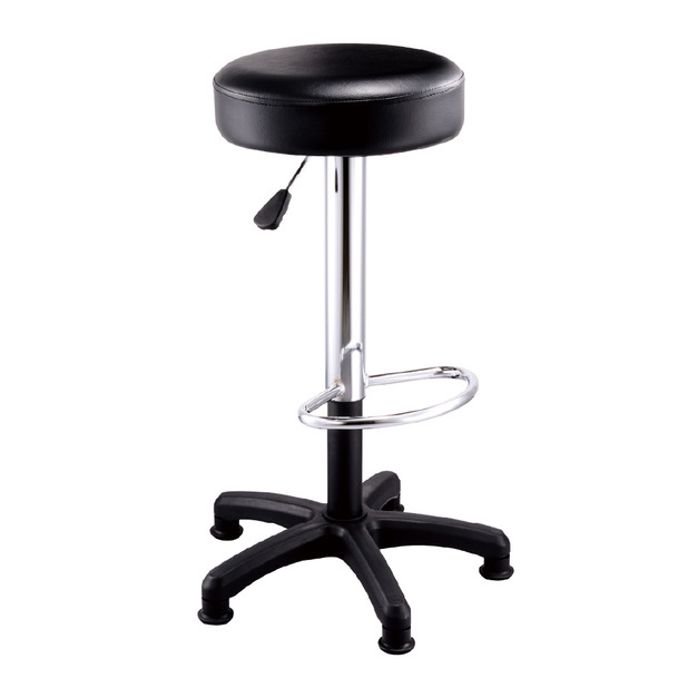 加厚吧檯椅 84cm高 黑色 五爪塑鋼腳