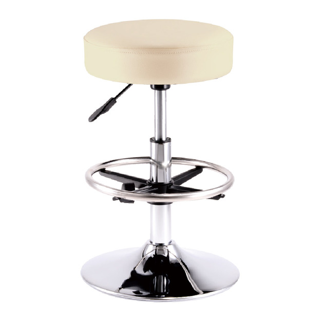 加厚吧檯椅 67cm高 灰色 圓盤腳