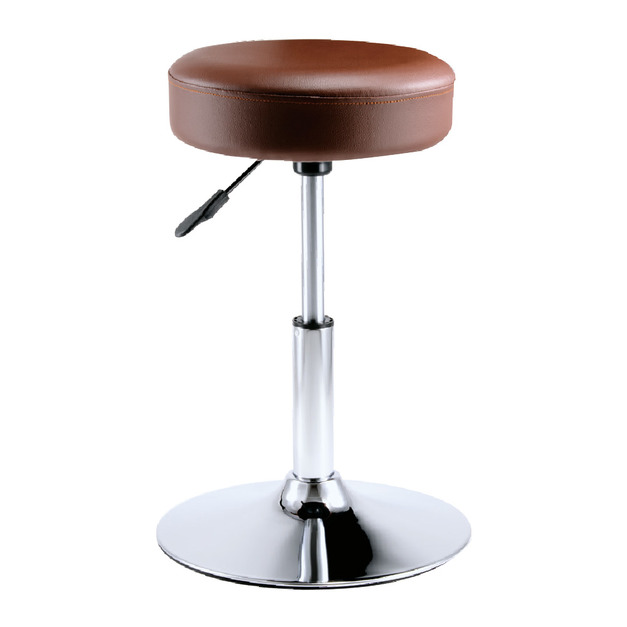 加厚吧檯椅 55cm高 咖啡 圓盤腳