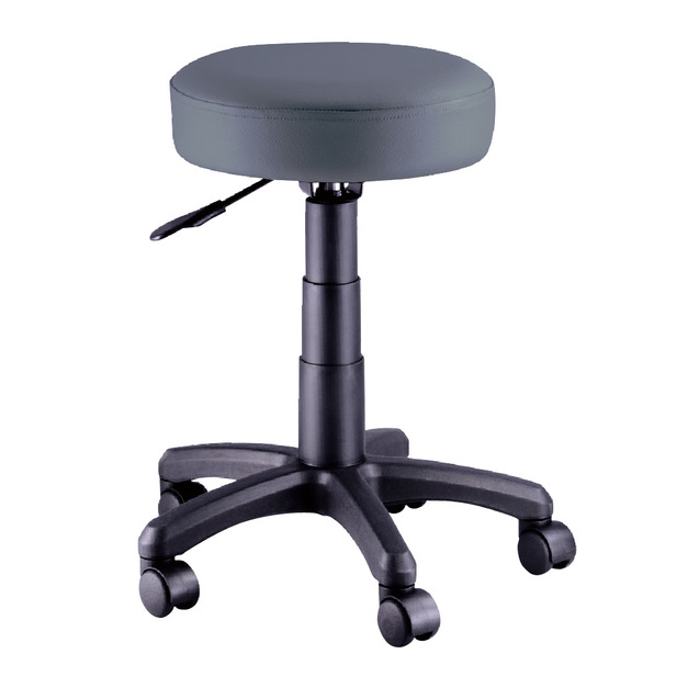 加厚吧檯椅 54cm高 灰色 五爪塑鋼腳