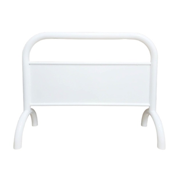 重型烤漆拒馬 亮光白 16KG