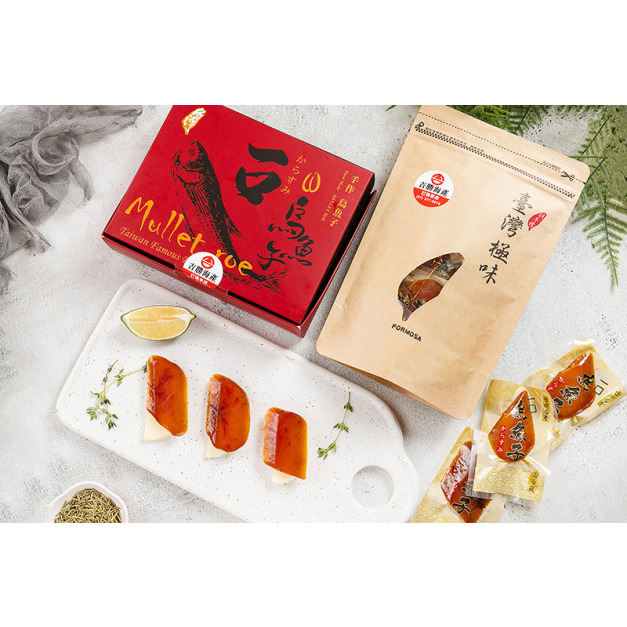烏魚子一口吃