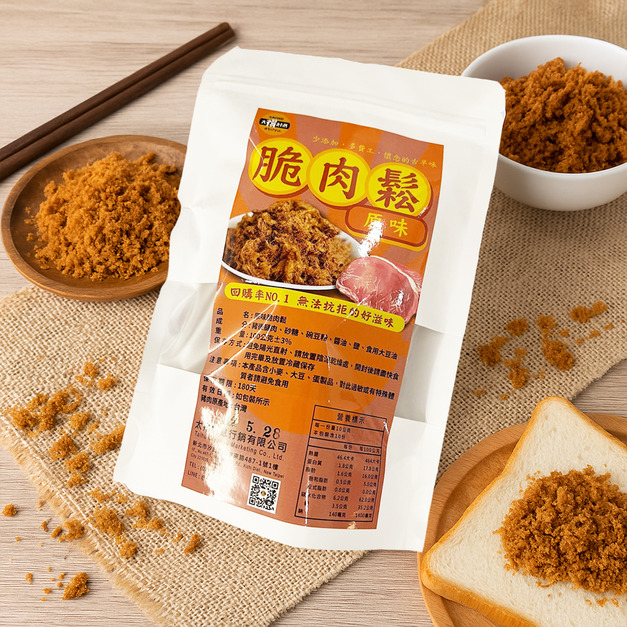 太禓食品 高等級台灣特製香酥脆肉鬆經典原味(100g)