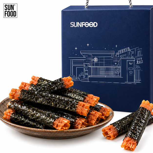 太禓食品-SUNFOOD海苔豬肉紙燒捲(60g/盒)