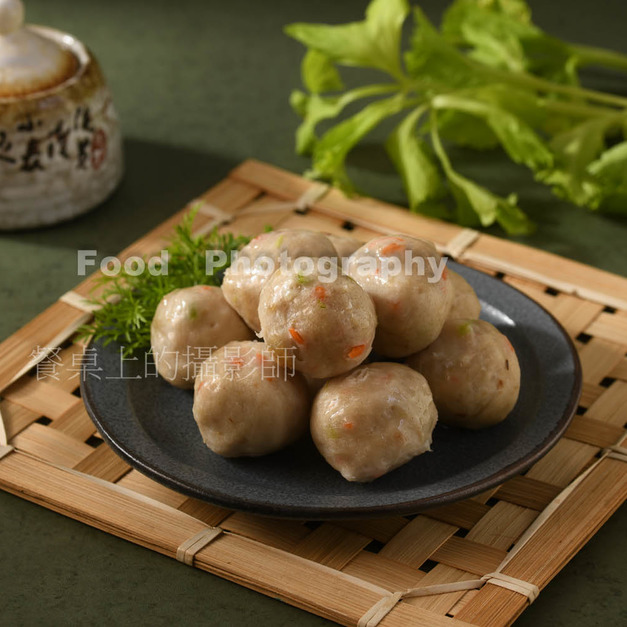 芹菜魚丸