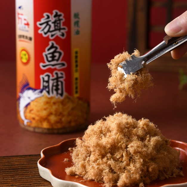 100%頂級旗魚脯（罐裝）