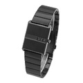 BREDA │ PULSE系列 長方形數字顯示造型手錶 - 黑1745C_1