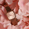 BREDA │ Esther系列 復古方形手錶 - 玫瑰金1735D_5