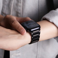 APPLE WATCH蘋果手錶錶帶 | 超輕款鈦合金金屬錶帶 - 黑 / 銀_10